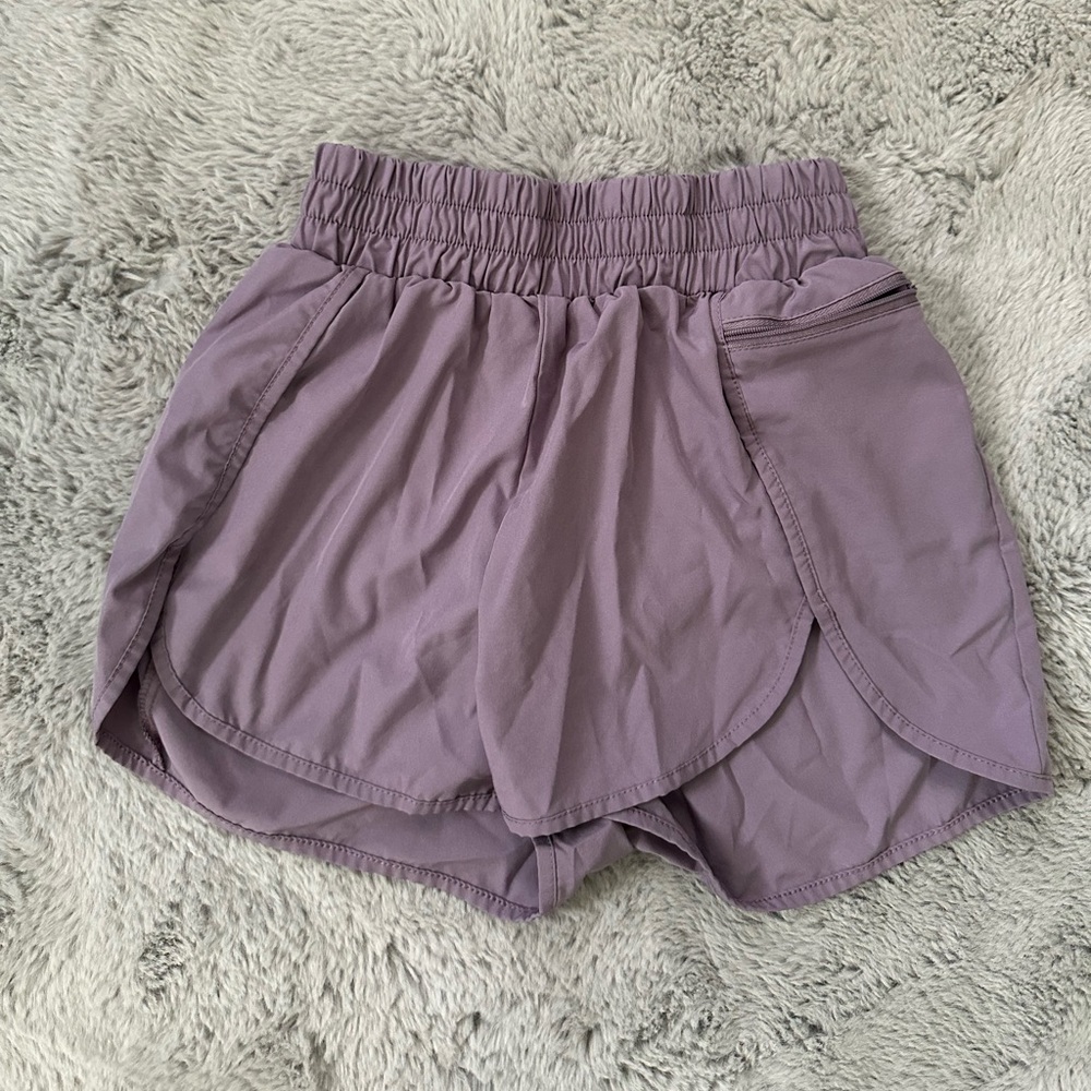 Purple Athletic shorts